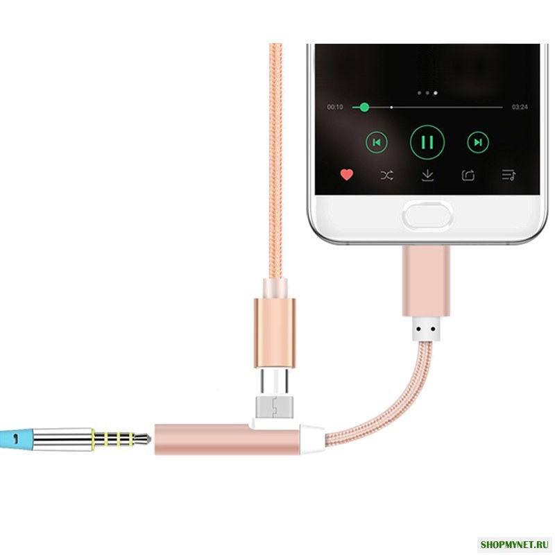 Bakeey ™ 2 in 1 Зарядка Type C до 3,5 мм Адаптер для аудиокабеля для Xiaomi 6 Letv 2 Letv 2 Pro
